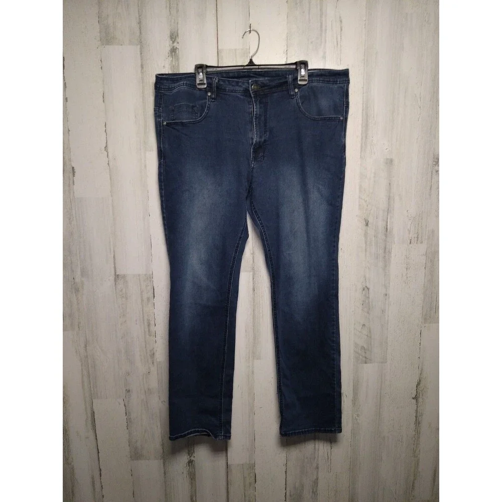 Buffalo Mens Jackson Axel Slim Stretch Jeans Size 40 x 32 Denim